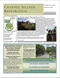 Channel Islands Restoration August 2014 newsletter