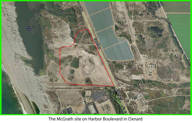 The McGrath site at on Harbor Boulevard in Oxnard